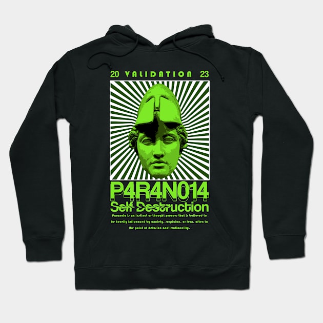 Paranoia Streetwear Hoodie by Rohip000